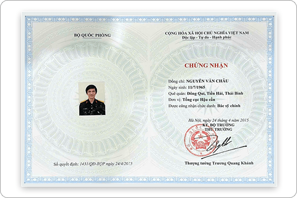 Đội ngũ bác sĩ giỏi, bằng cấp chính quy, giàu thành tích