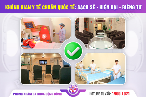Tại sao 9/10 phụ nữ quay lại khám phụ khoa định kỳ tại Đa khoa Quốc tế Cộng Đồng?
