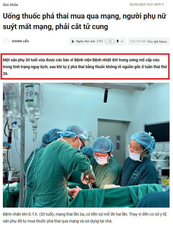 Tất cả những gì bạn cần biết để bỏ thai an toàn, kín đáo, không đau